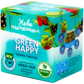 Живи настоящим GREEN HAPPY (Чашка счастья) 50 г, 10 саше по 5 г