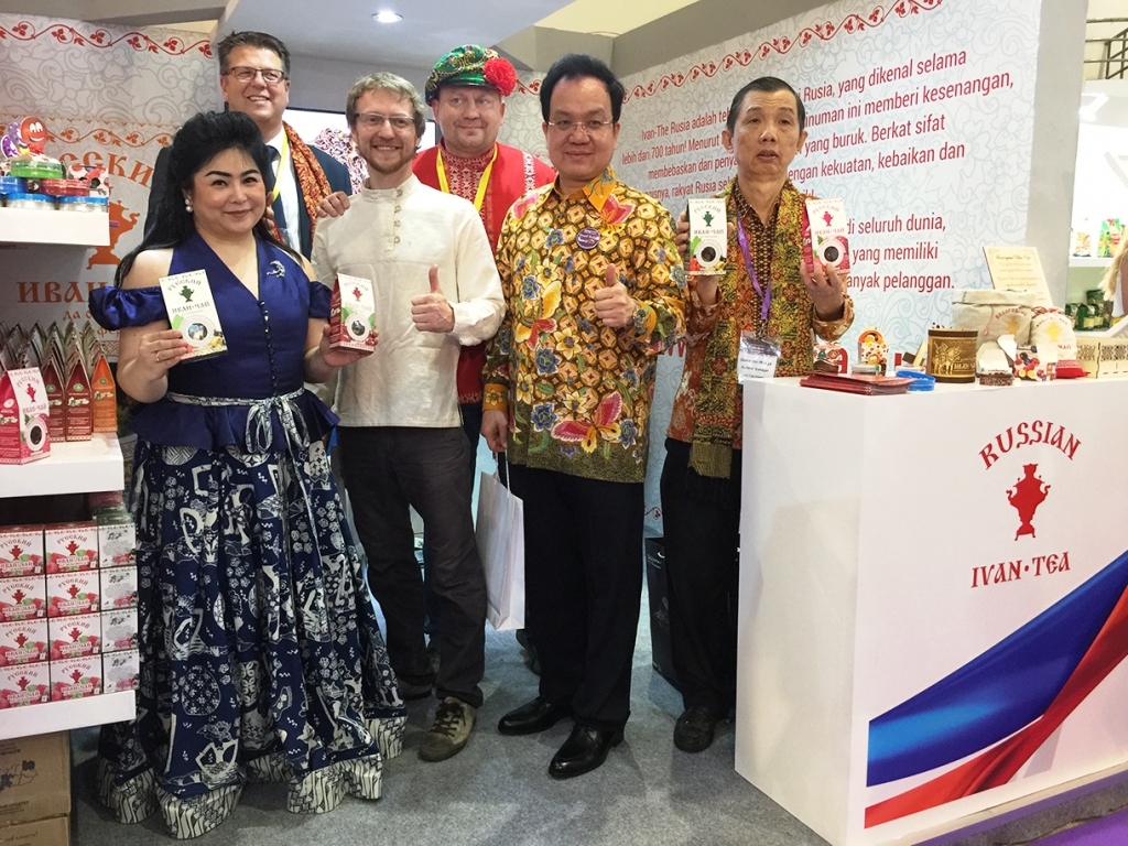 Вологодский Иван-чай (Русский чай) на выставке SIAL INTERFOOD 2017 в Джакарте (Индонезия)